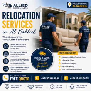 Movers and packers in Al Nakheel