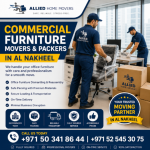 Furniture Movers and Packers in Al Nakheel
