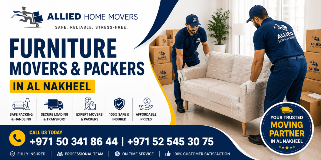 Furniture Movers and Packers in Al Nakheel