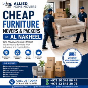 Cheap Movers and Packers in Al Nakheel