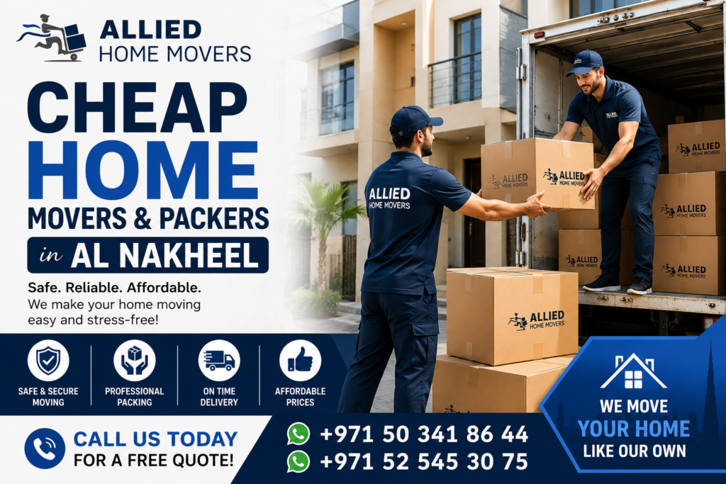 Cheap Movers and Packers in Al Nakheel
