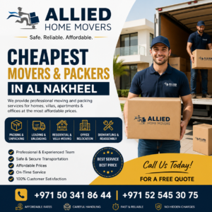 Cheapest Movers and Packers in Al Nakheel