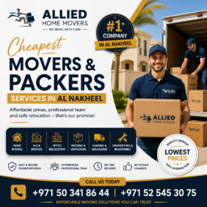 Cheapest Movers and Packers in Al Nakheel