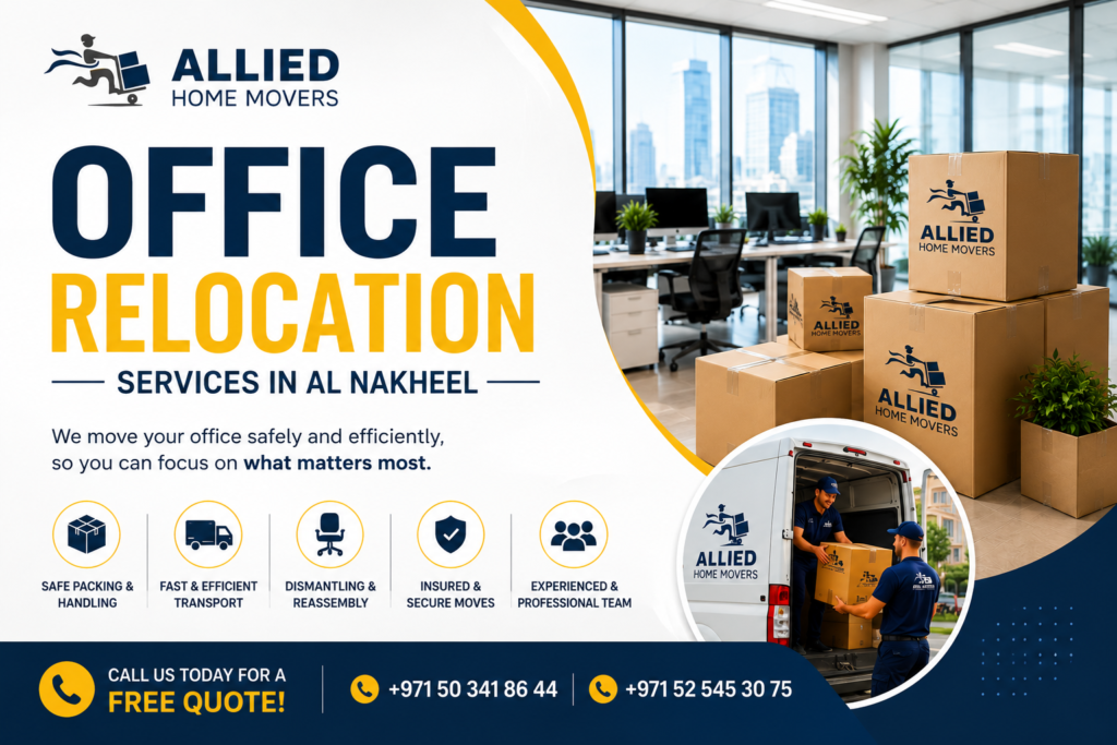 Office Relocation Services in Al Nakheel