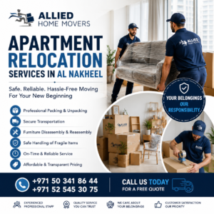 Apartment Relocation Services in Al Nakheel