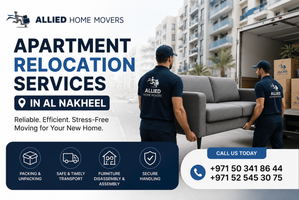 Apartment Relocation Services in Al Nakheel