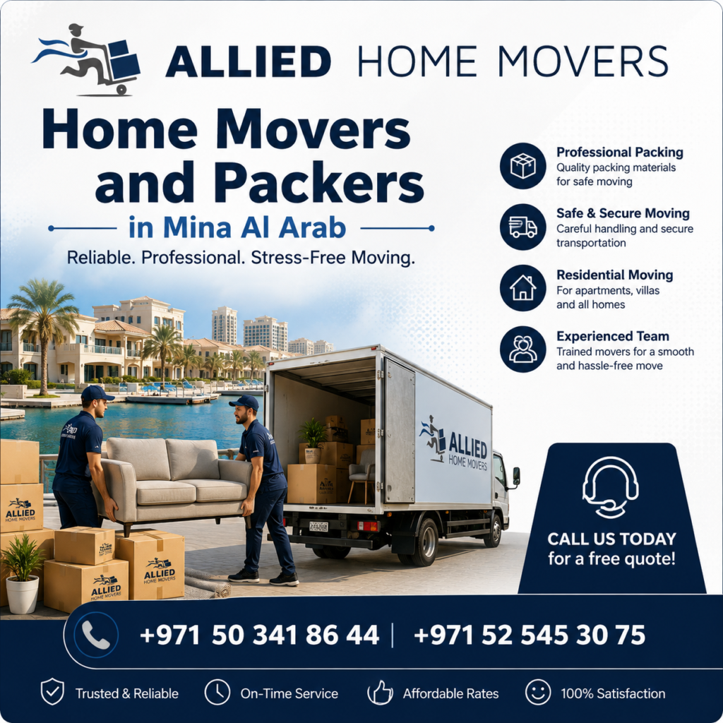 Home Movers and Packers in Mina Al Arab