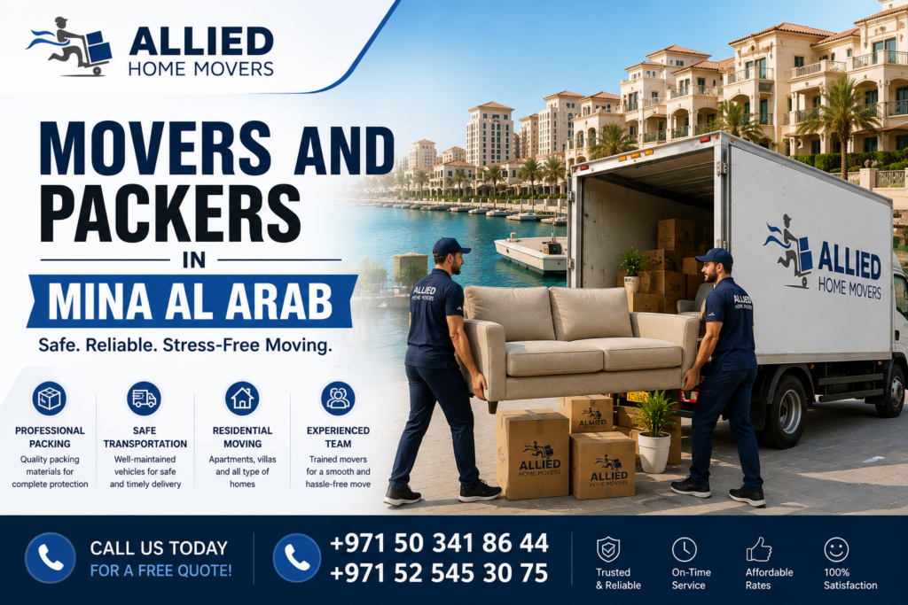 Home Movers and Packers in Mina Al Arab