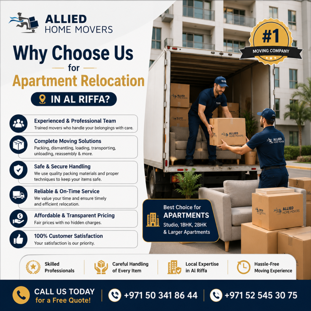Apartment Relocation in Al Riffa