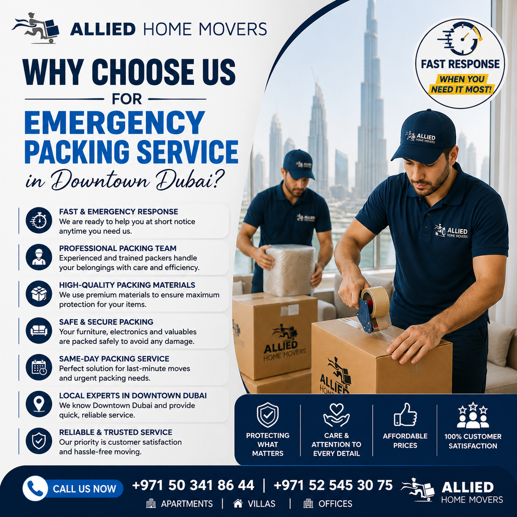 Emergency Packing Service