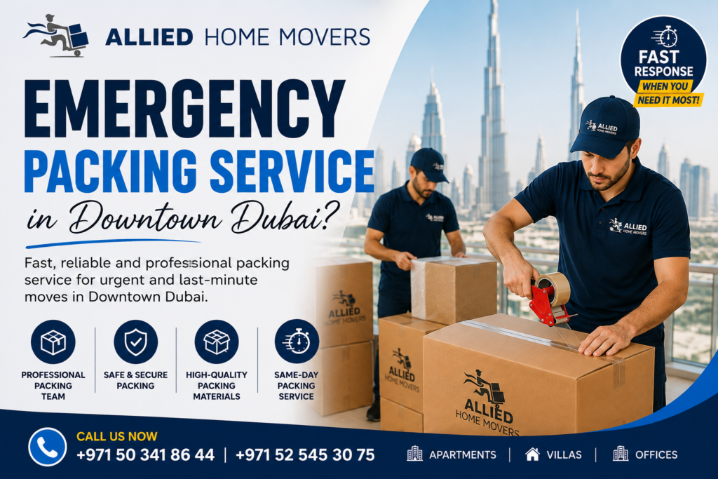 Emergency Packing Service