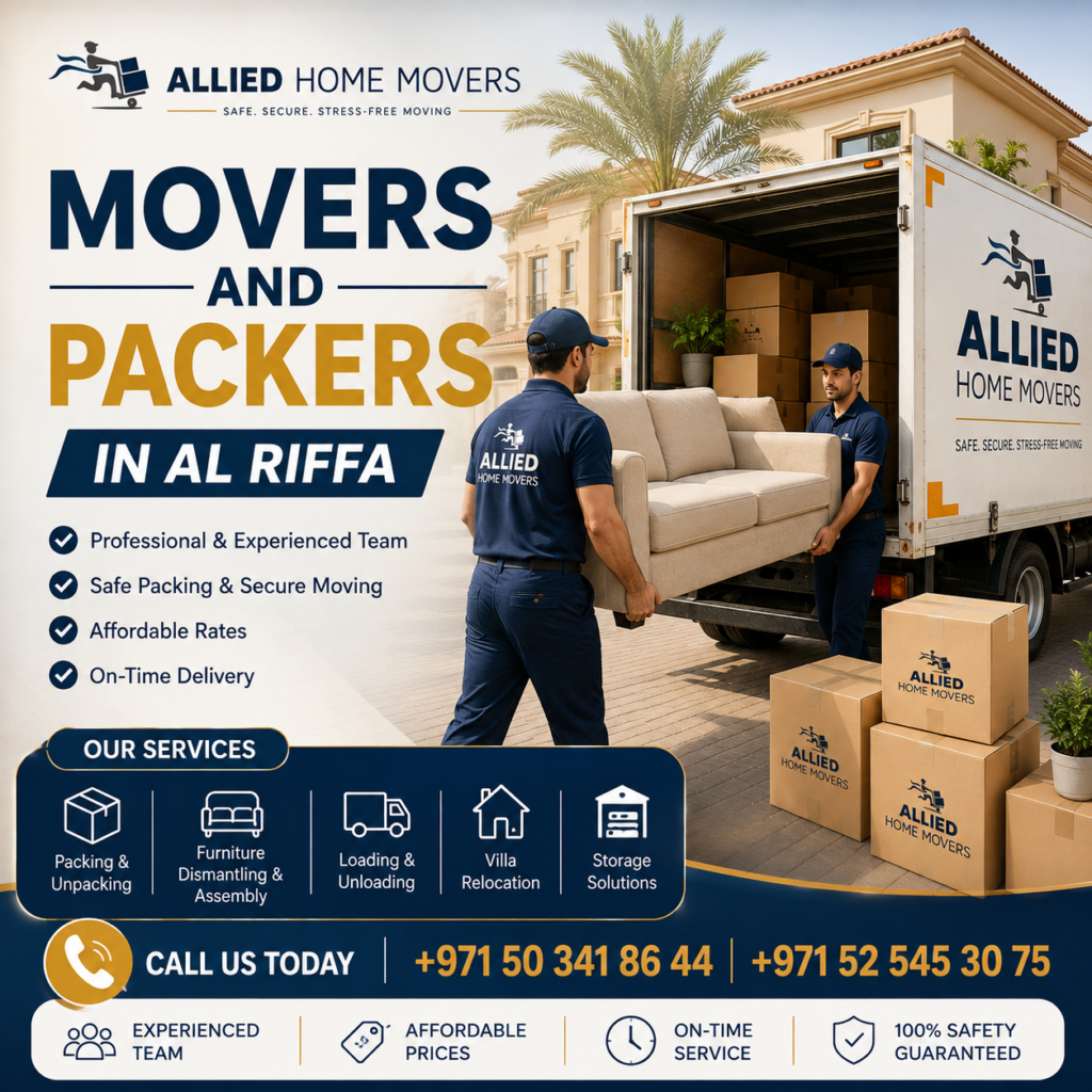 Villa movers and packers in Al Riffa