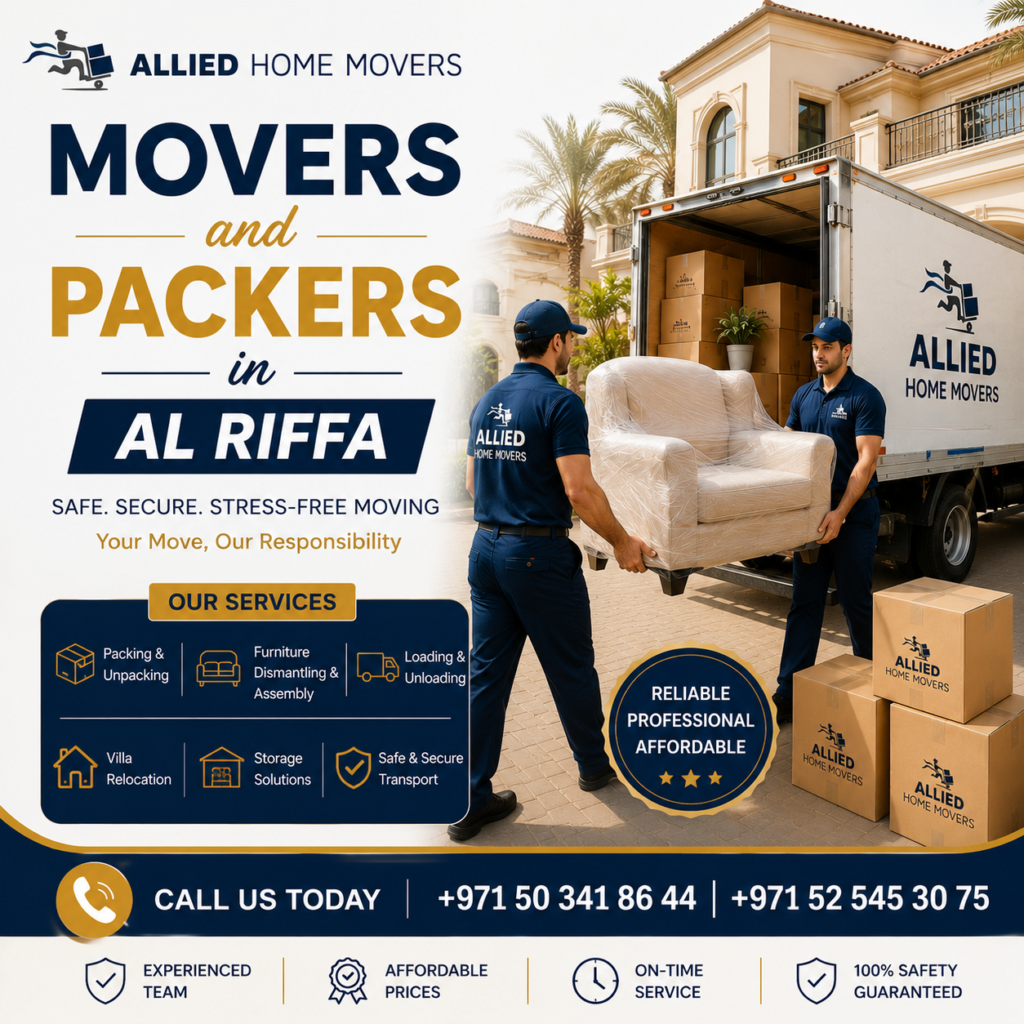Villa movers and packers in Al Riffa