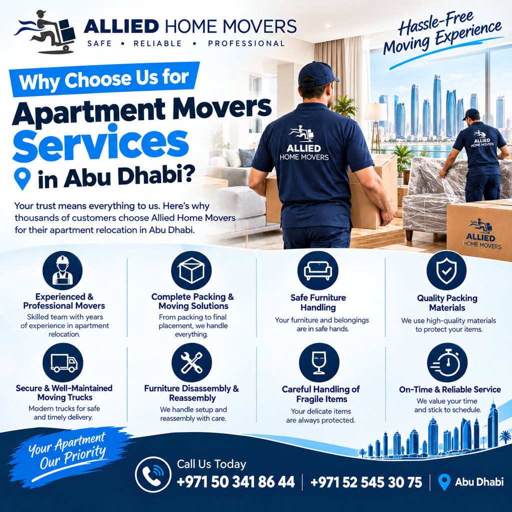 Apartment Movers in Abu Dhabi