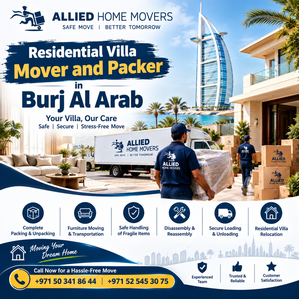 Villa Mover and Packer in Burj Al Arab
