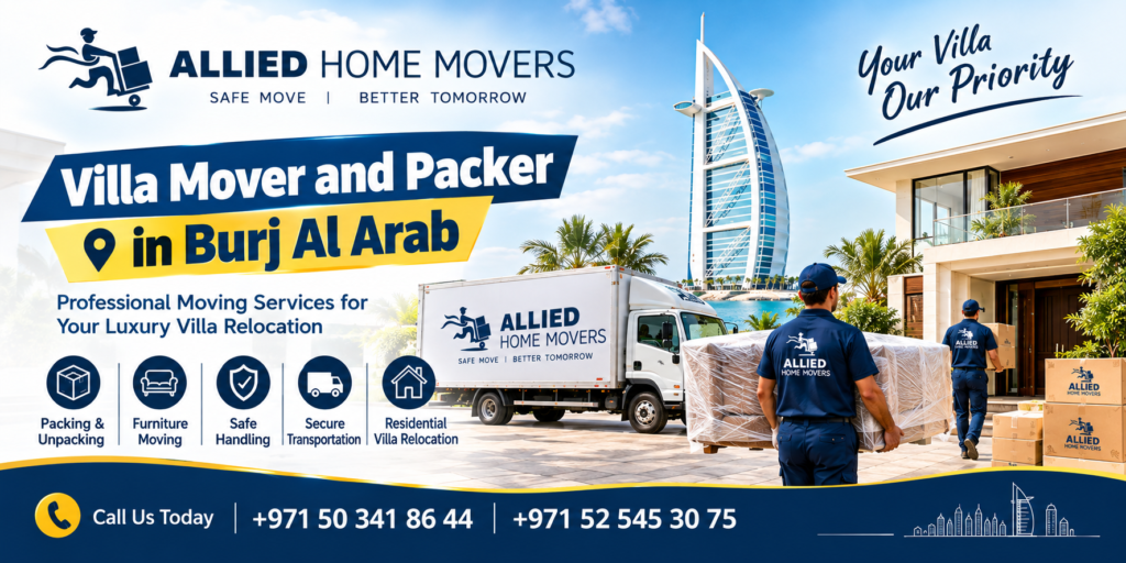 Villa Mover and Packer in Burj Al Arab